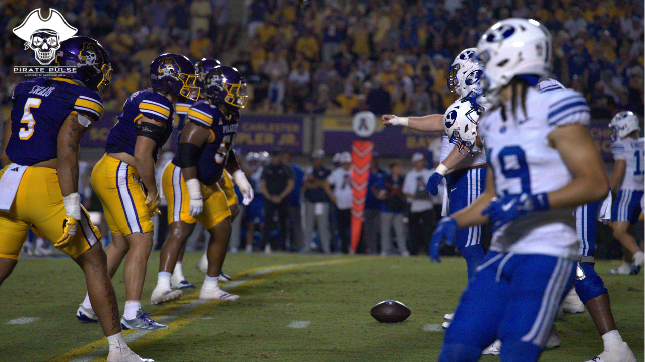 Snap Counts: Breaking Down ECU’s Personnel in the Loss to BYU
